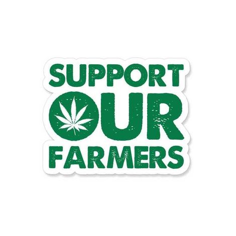 House Of Festivals Support Our Farmers - Sticker