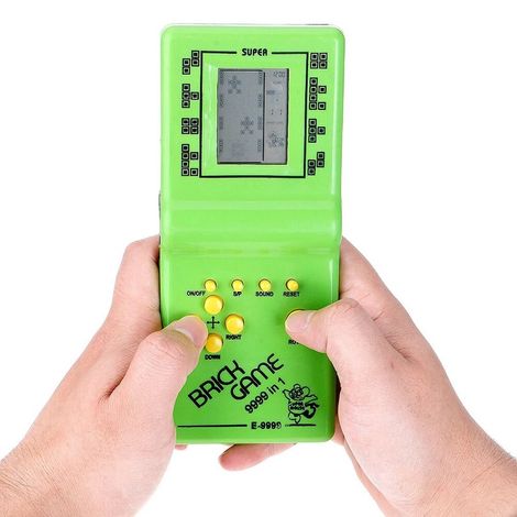 Fablue Handheld Portable Brick Game Toy for Kids - Video Game for Kids Multicolor