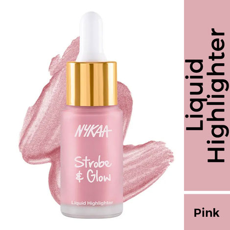 Nykaa Strobe & Glow Liquid Highlighter - Blushed Moonlight