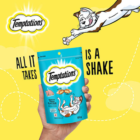 Temptations Adult Tempting Tuna Flavour Cat Treats