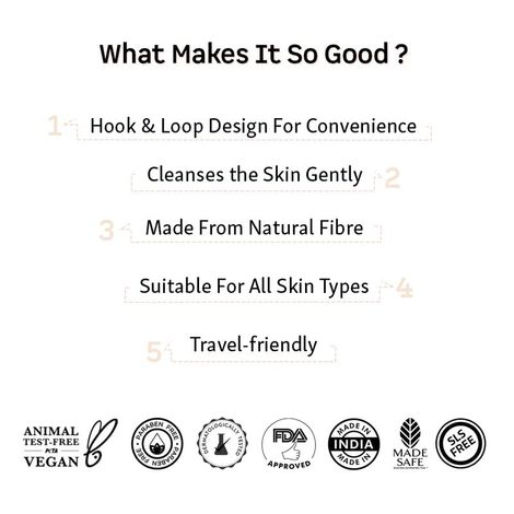 mCaffeine Natural Loofah