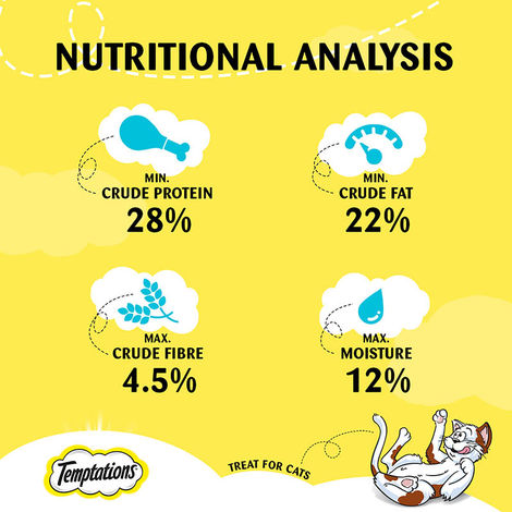 Temptations Adult Tempting Tuna Flavour Cat Treats