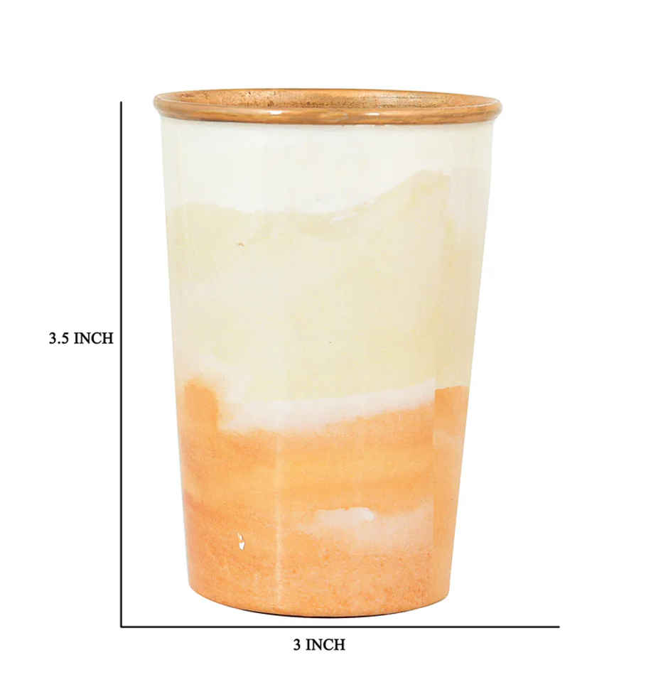 OGGN Dessert Printed Copper Water Tumbler 250Ml