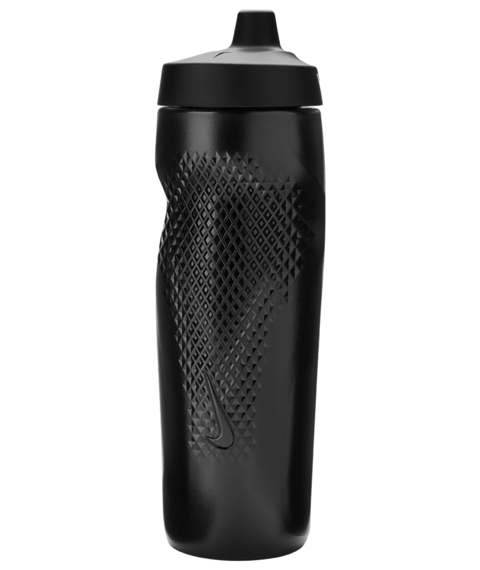NIKE Refuel Bottle 24 Oz | Sports Sipper Bottle for Gym | Running and Other Sports | Black