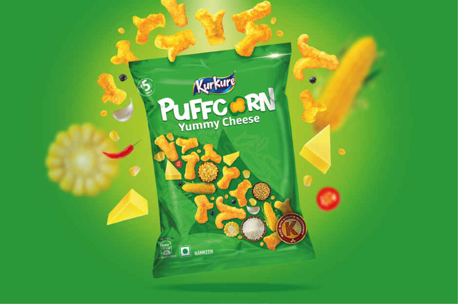 Kurkure Playz Puffcorn Yummy Cheese