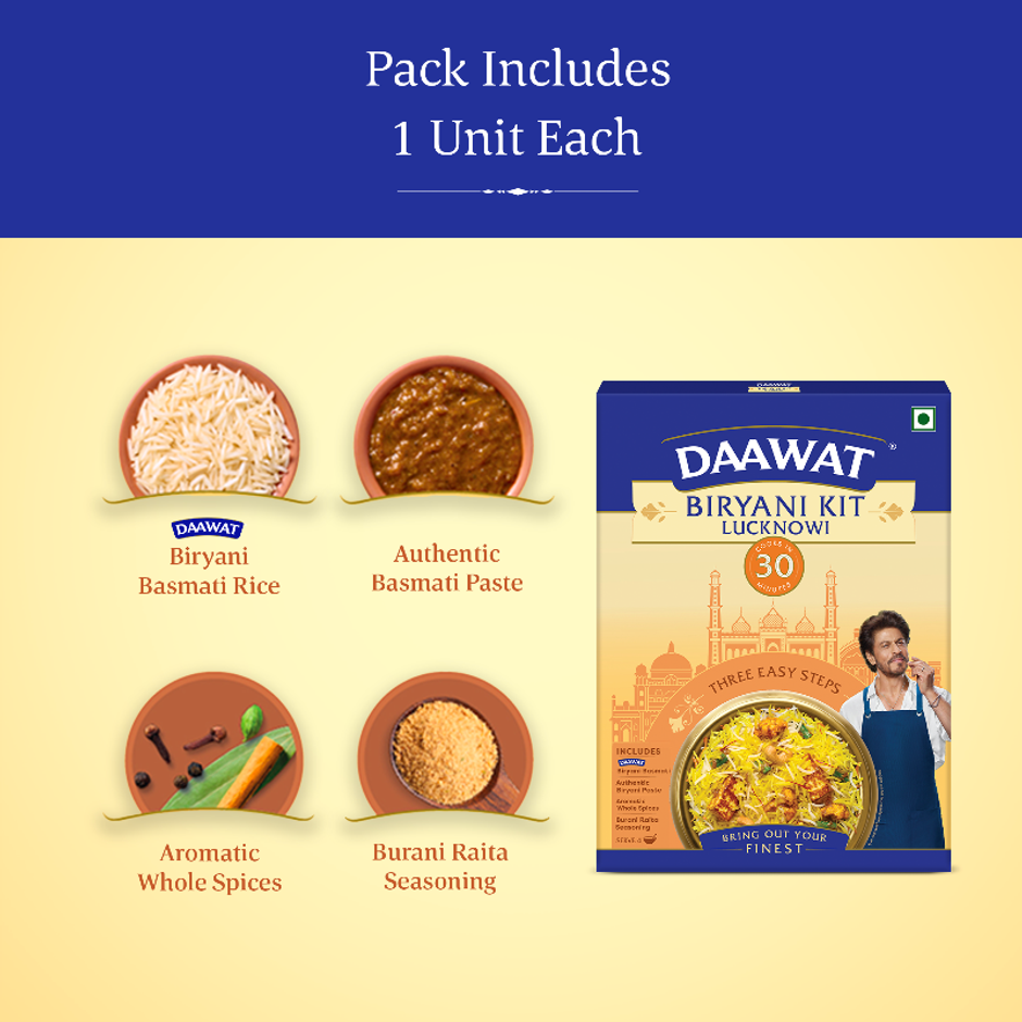 Dawaat Biryani Kit Lucknowi Ready to cook