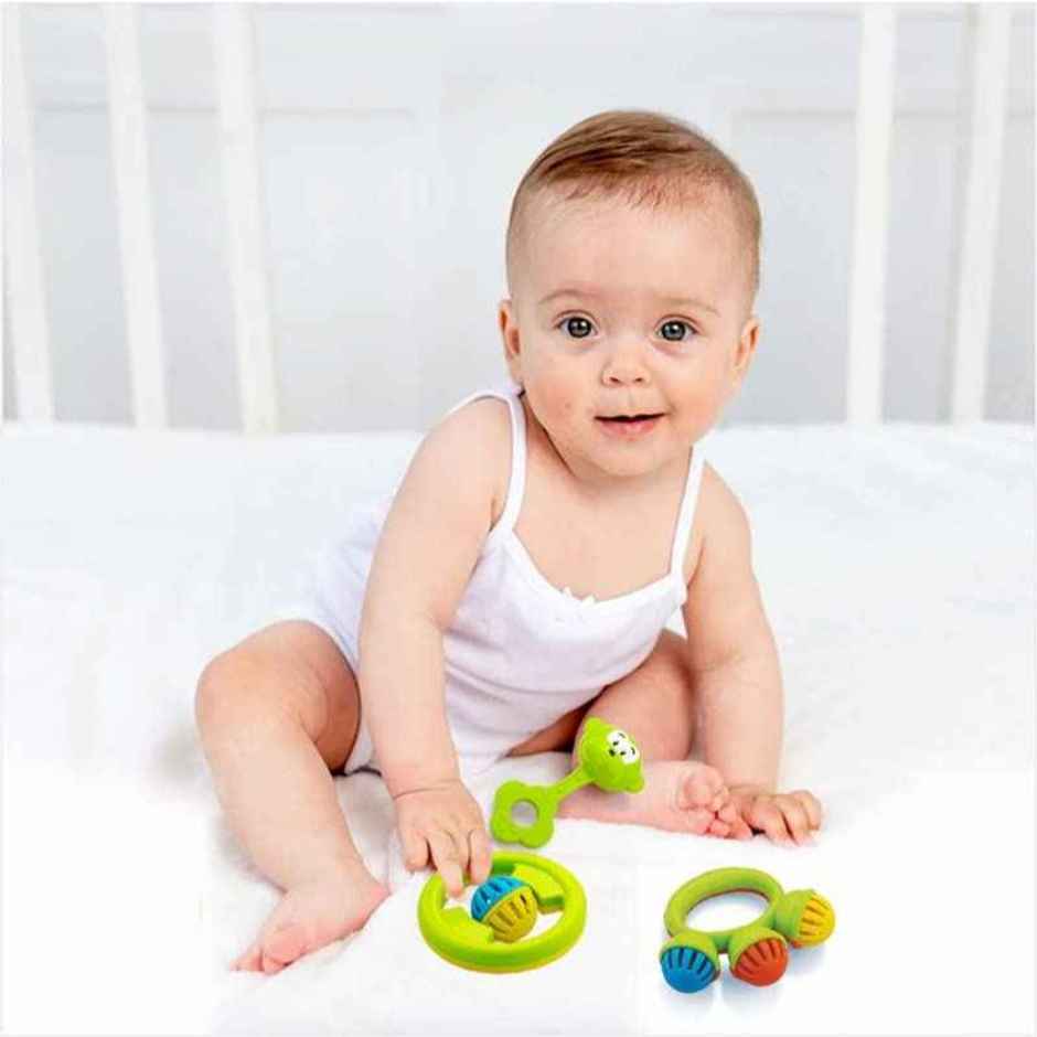 Storio Infant Acrylonitrile Butadiene Styrene (Abs) So Sweet Rattle | Multicolour