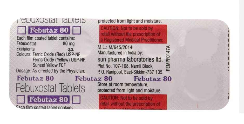 Febutaz 80 Tablet