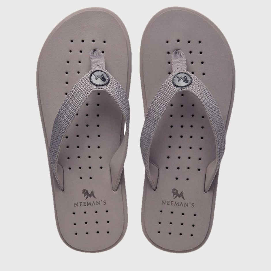 Neeman's Eco Flips | Pebble Grey | Size-8