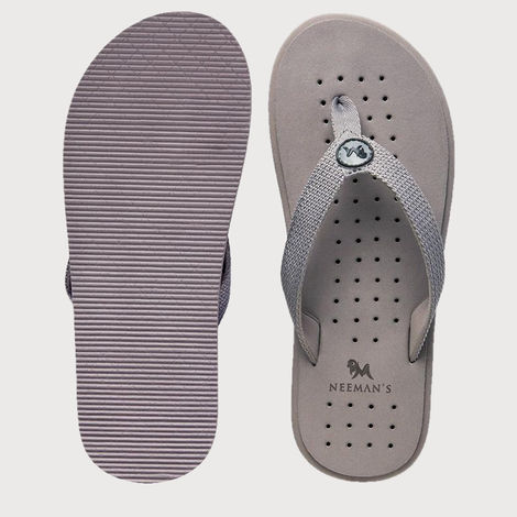 Neeman's Eco Flips | Pebble Grey | Size-8