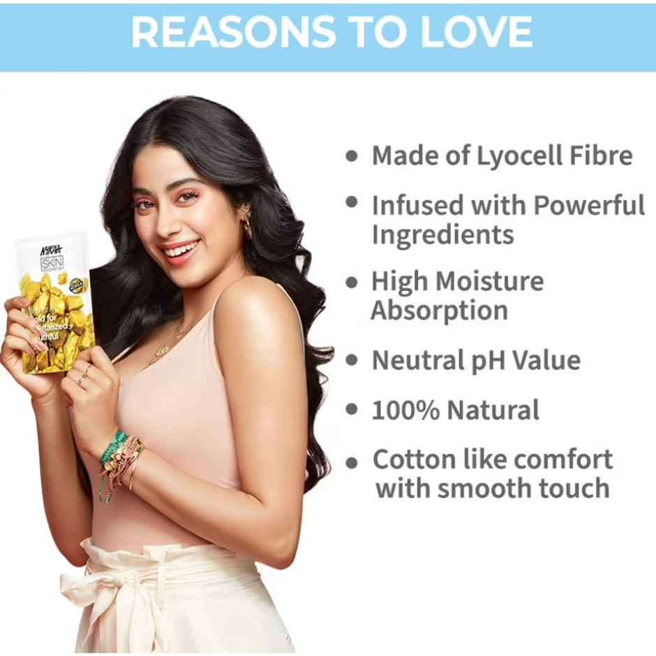 Nykaa Skin Secrets Pearl + Hyaluronic Acid Sheet Mask White 