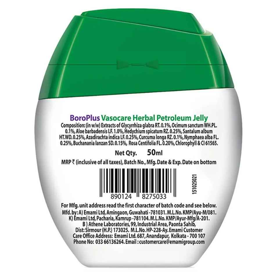 BoroPlus Vasocare Herbal Petroleum Jelly