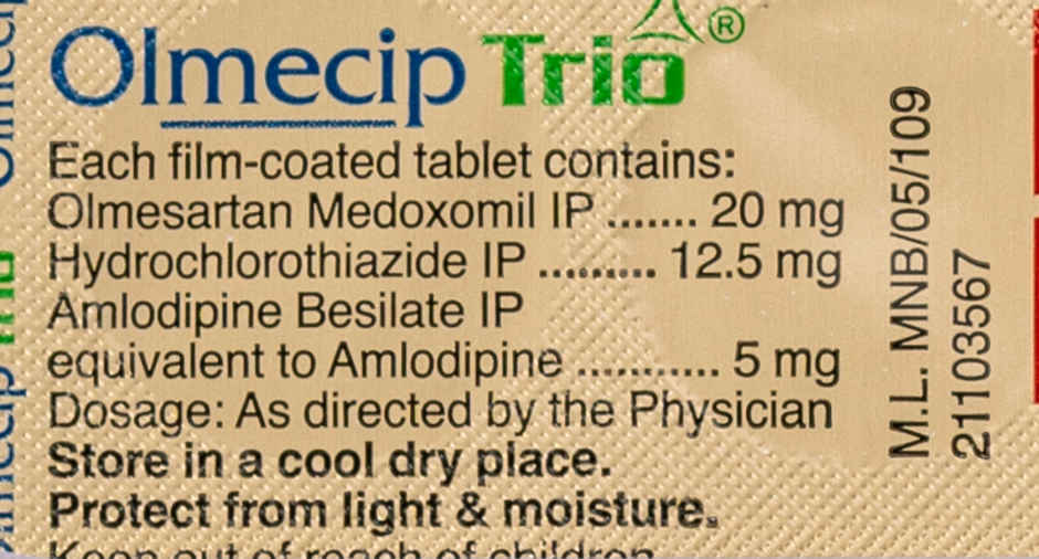 Olmecip Trio Tablet