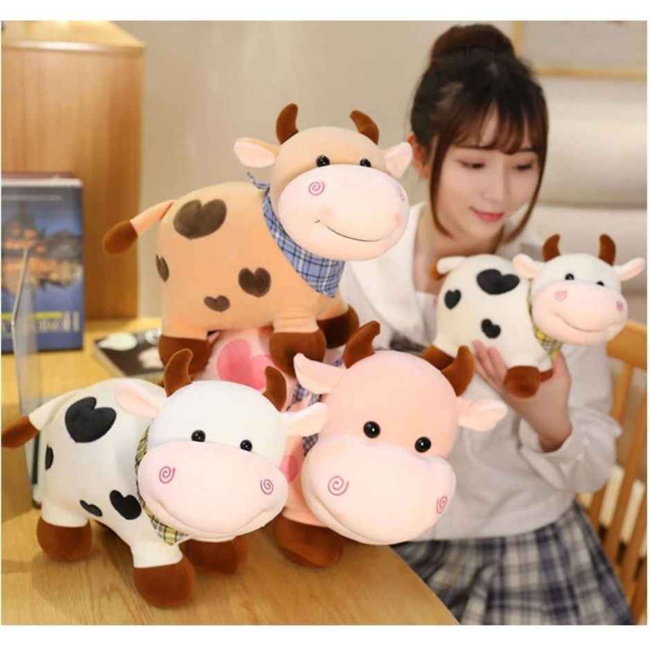 DearJoy Baby Cow - Brown, 30 cm