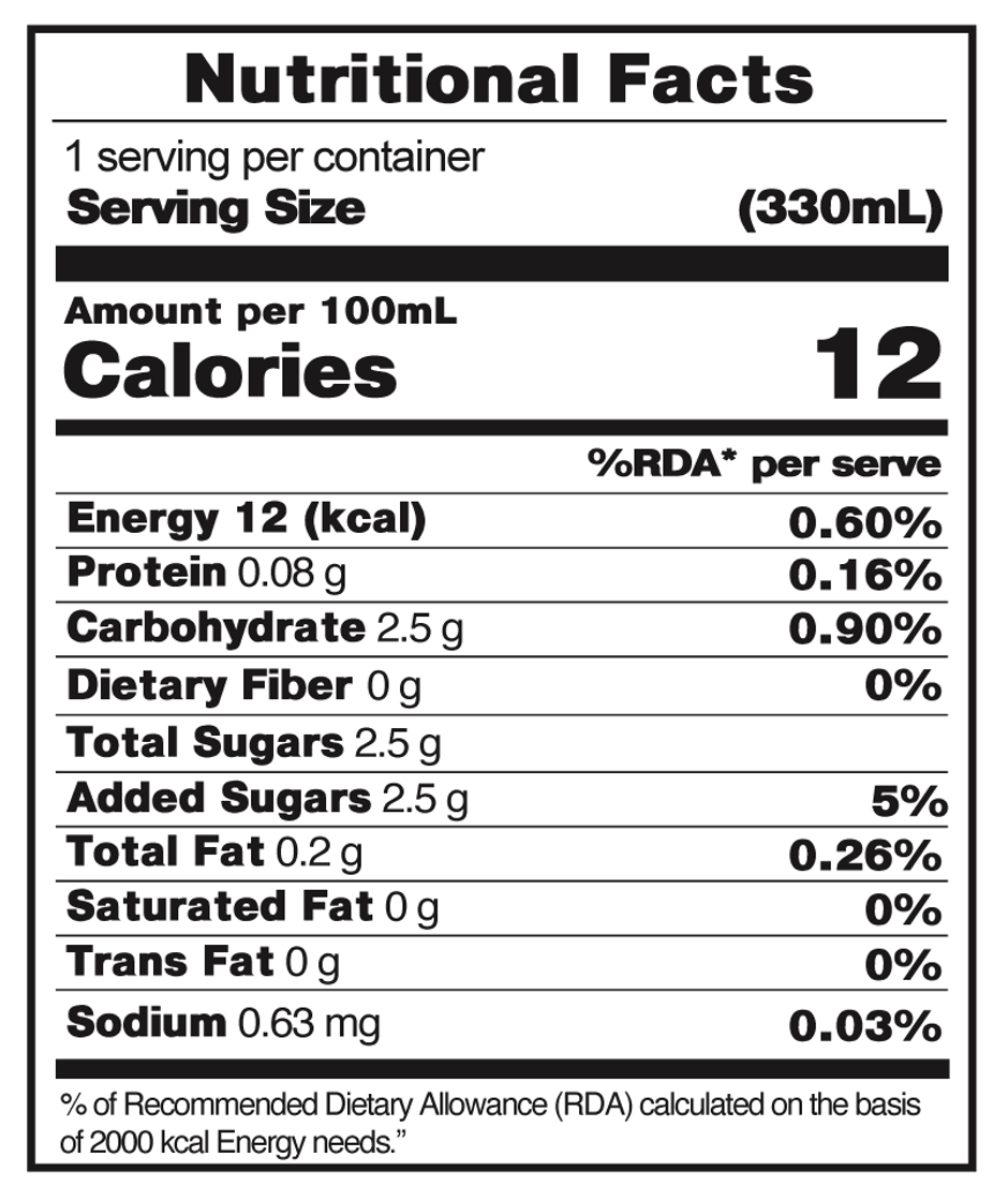Borecha Hawaiian Passionfruit Probiotic Kombucha