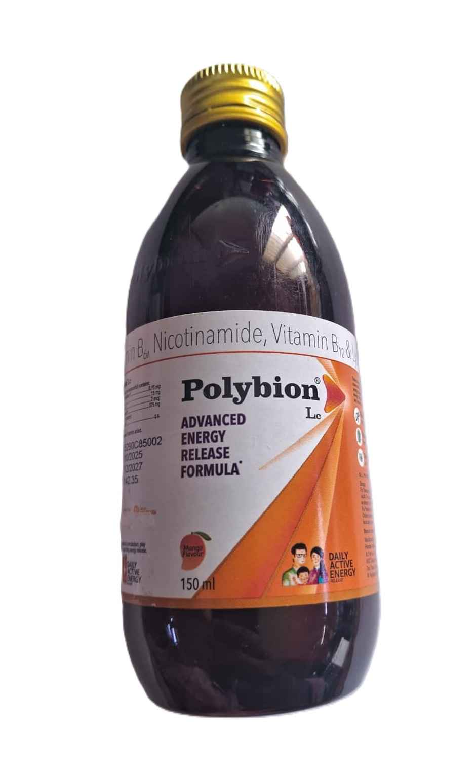 Polybion Lc Mango Flavour Advanced energy released formula Syrup