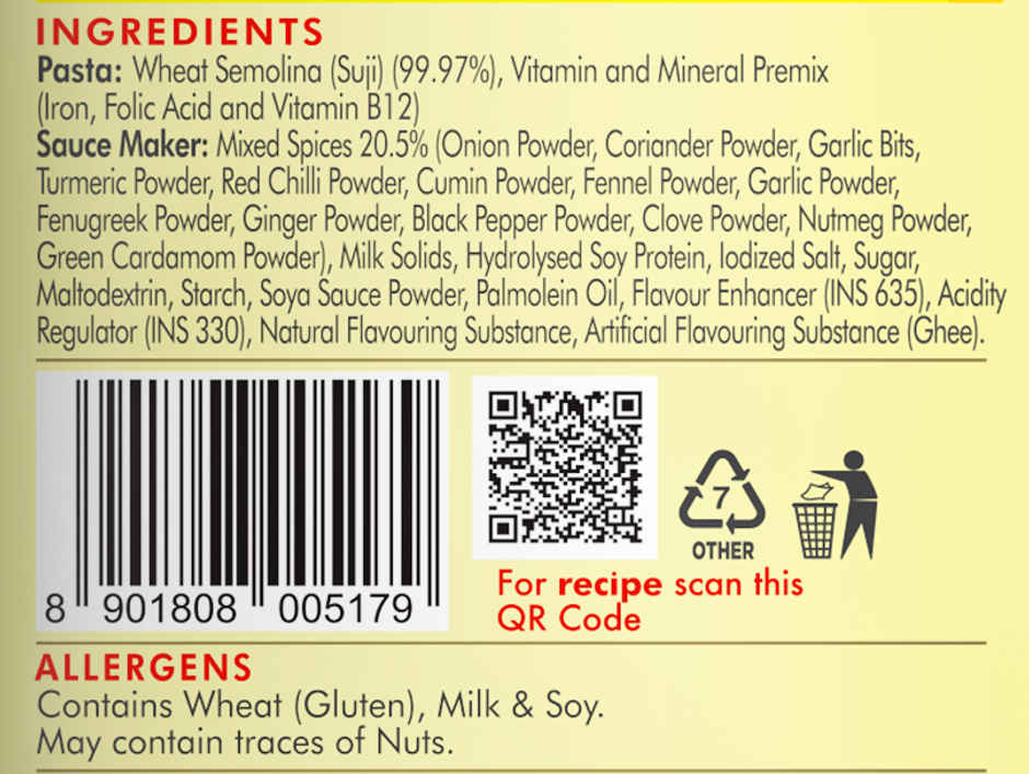 Weikfield Instant Pasta- Masala Twist| Pure Durum Wheat| Rich in Protein