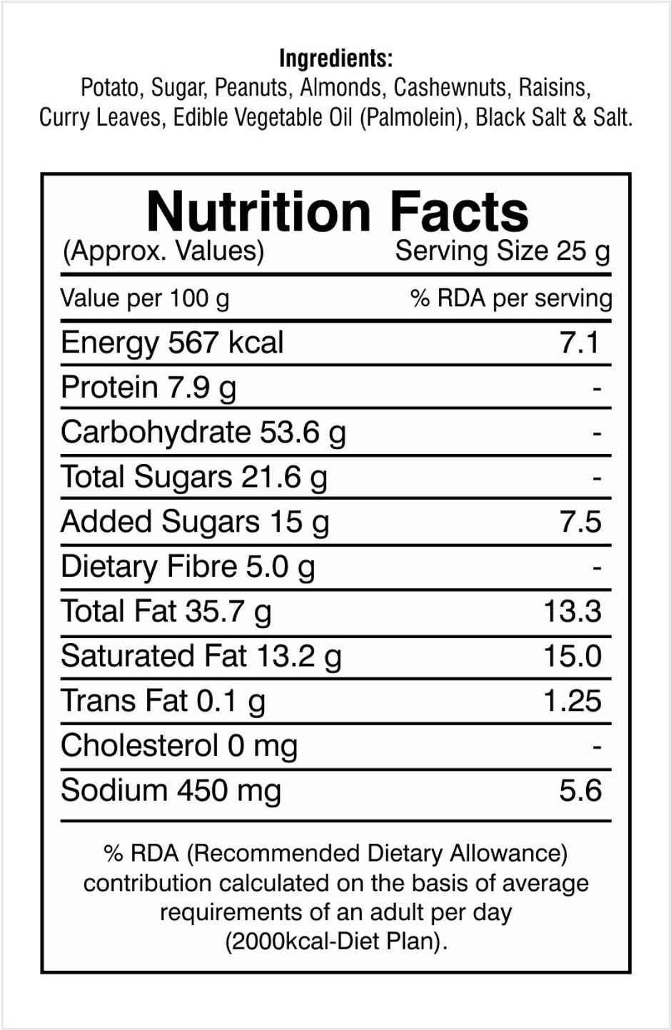 Modern Kitchen Potato Mixture | Savoury Snack Mix