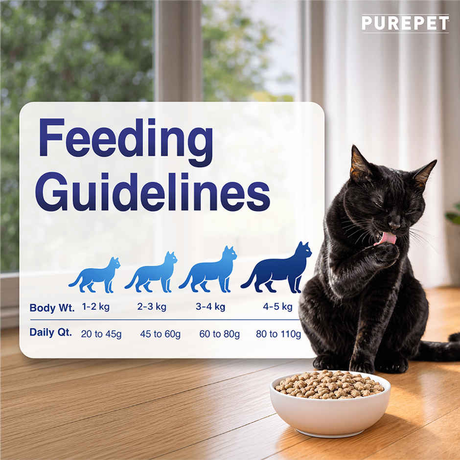 Purepet Ocean Fish Adult Dry Cat Food