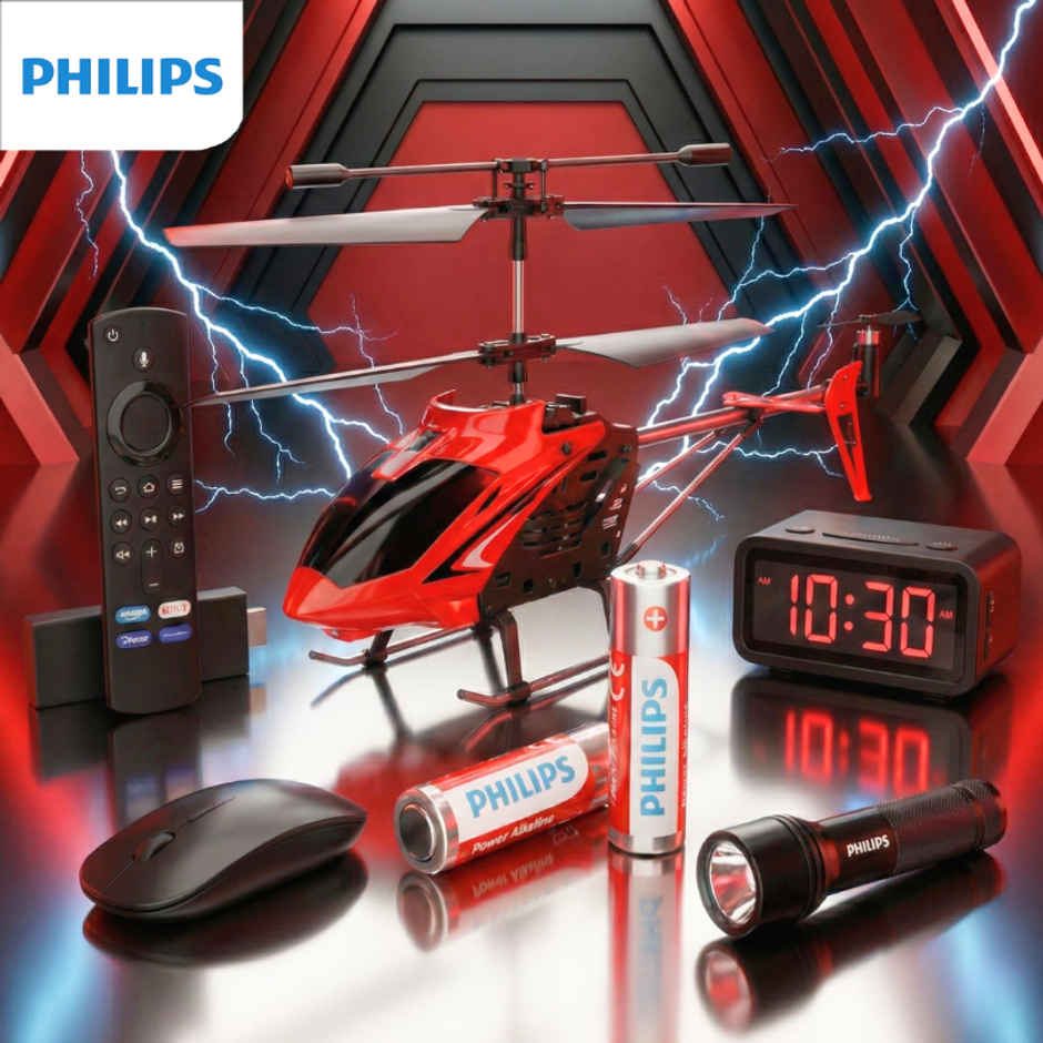 Philips LR03P4B/94 Power Alkaline AAA Battery | 1.5V | Long Lasting | Leak Resistant 1.0 Piece