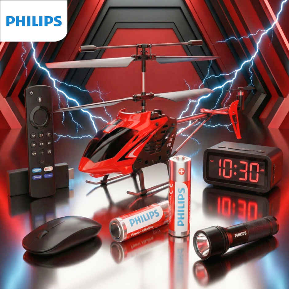Philips LR6P4B/94 Power Alkaline AA Battery | 1.5V | Long Lasting | Leak Resistant 1.0 Piece