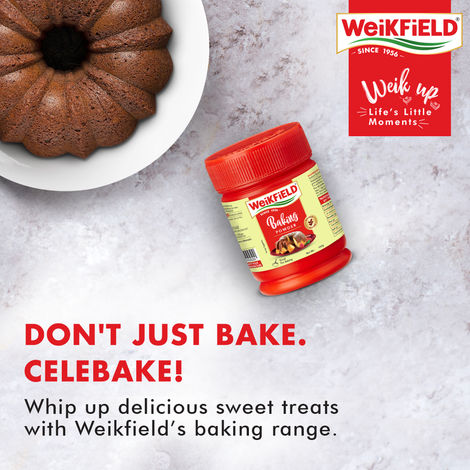 Weikfield Baking Powder Jar
