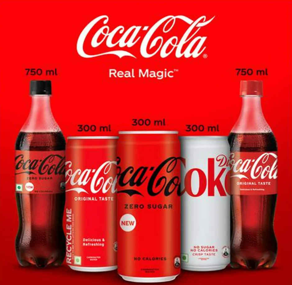 Coca-Cola Zero Sugar Soft Drink | Low-Calorie Refreshment