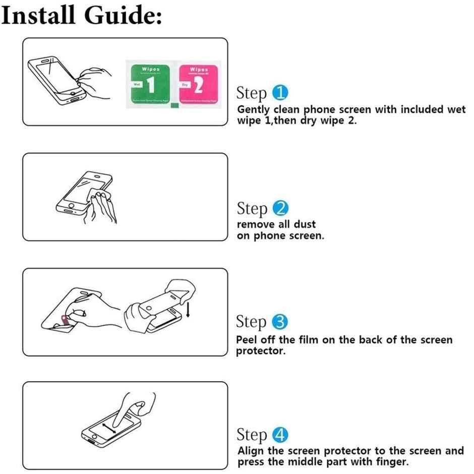 Kwine Case Oneplus Nord Ce 2 Lite Tempered Glass Screen Protector