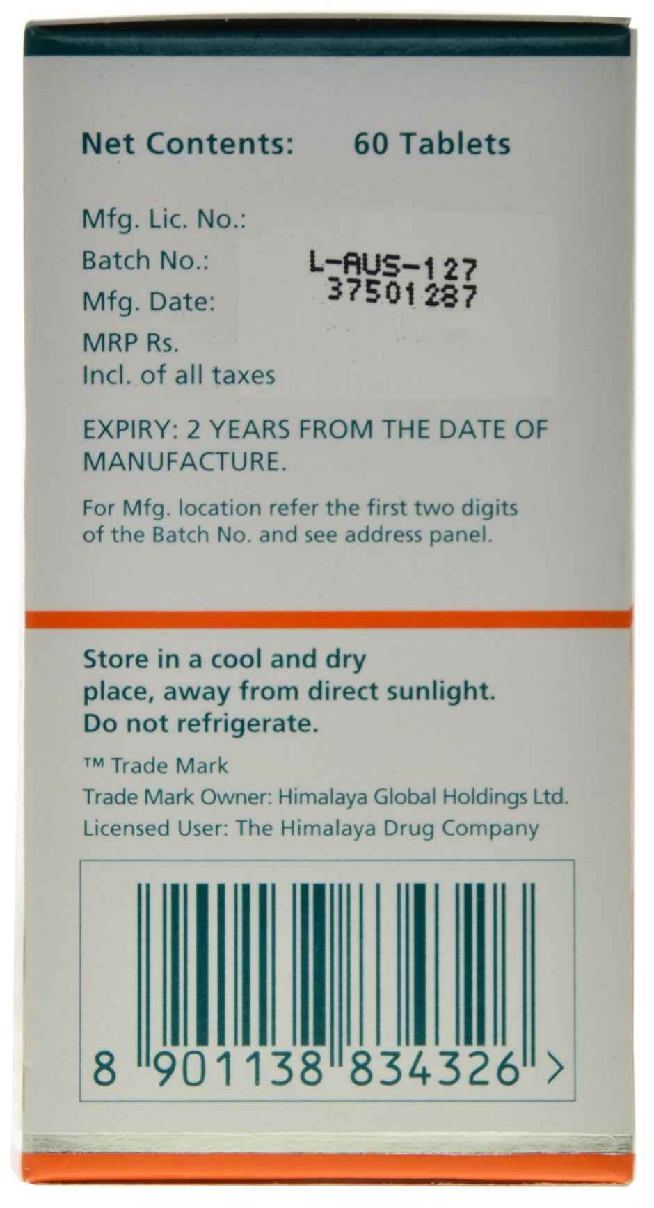 Himalaya Wellness Pure Herbs Lasuna Cardiac Wellness Tablet