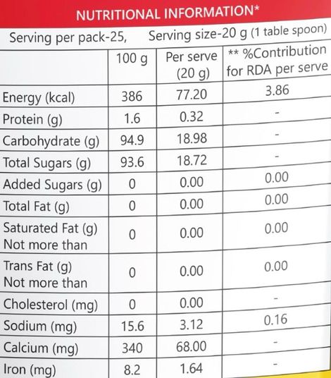 Sunpure Jaggery Powder