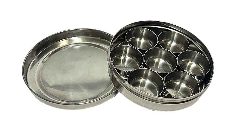 Jensons Stainless Steel Pooja Dabbi 11 cm
