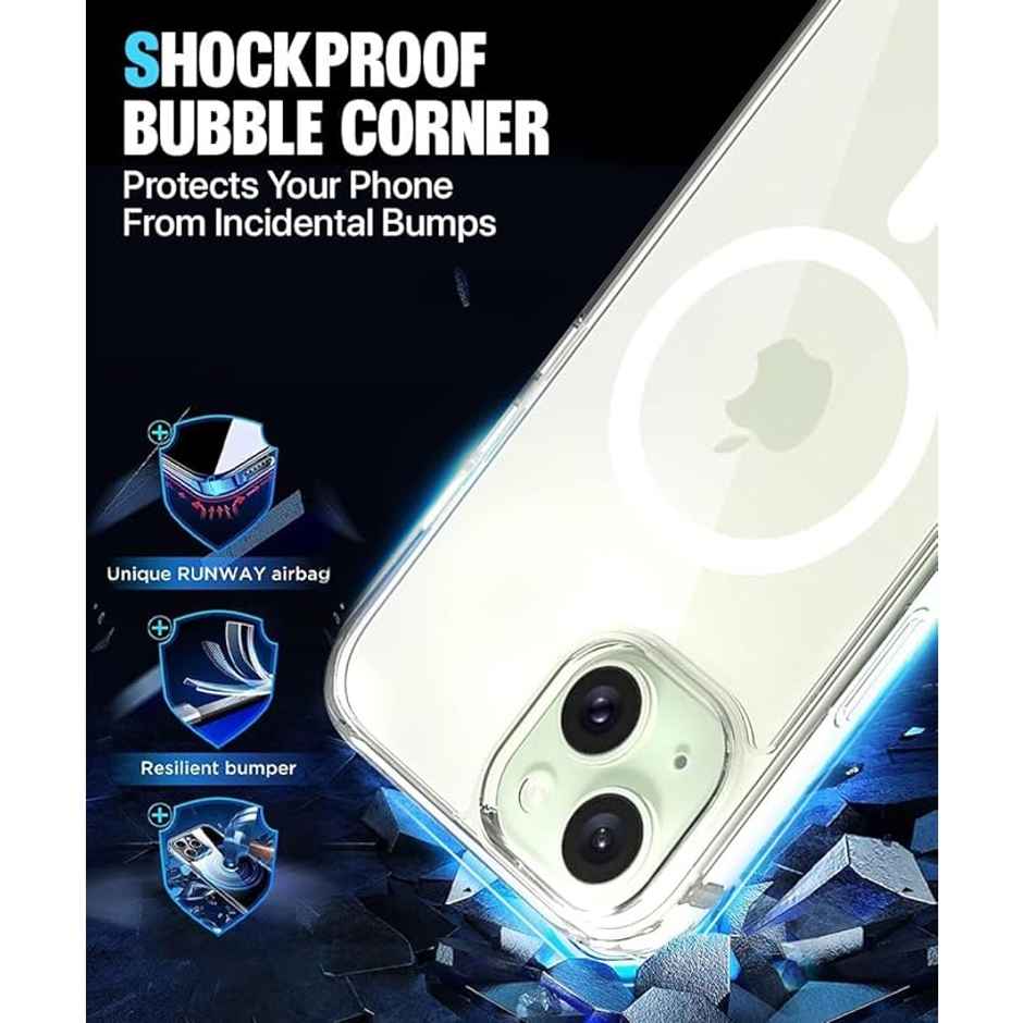Techvor Back Case Cover Compatible for iPhone 11 Back Case Cover | Compatible with MagSafe