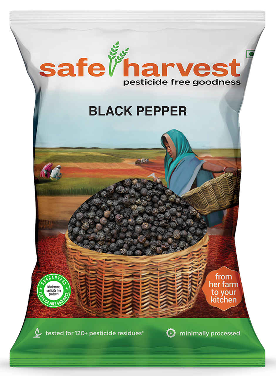 Safe Harvest Pesticide-Free Black Pepper