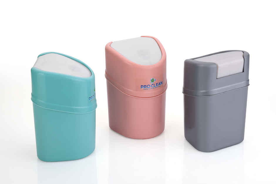 Proclean Multipurpose Work Top | Mini Dust Bin - Assorted