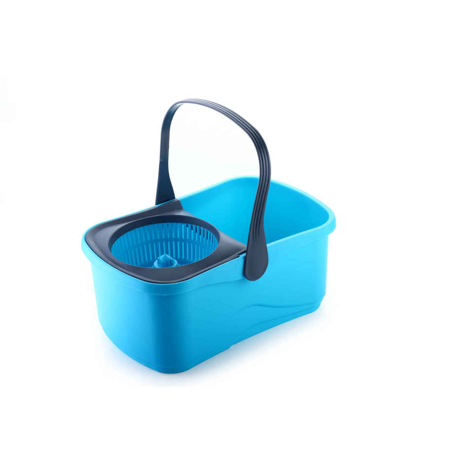 Proclean Elegant Bucket Spin Mop | With Telescopic Rod - 19-22 mm | With 2 Microfiber Mop