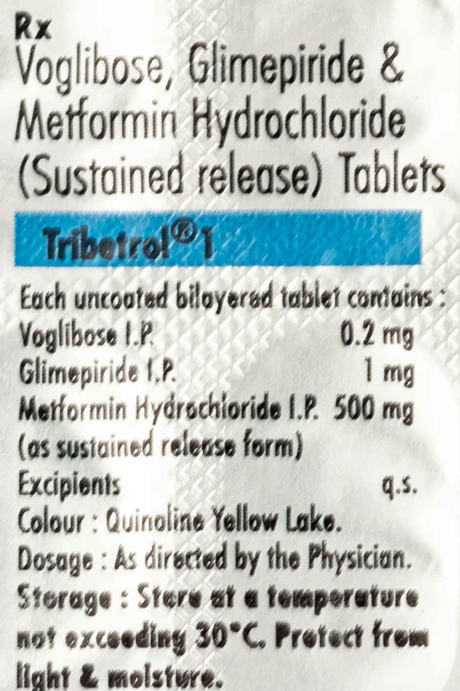 Tribetrol 1 Tablet SR
