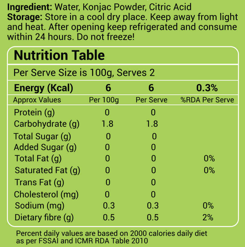 Moi Soi Shirataki Noodles