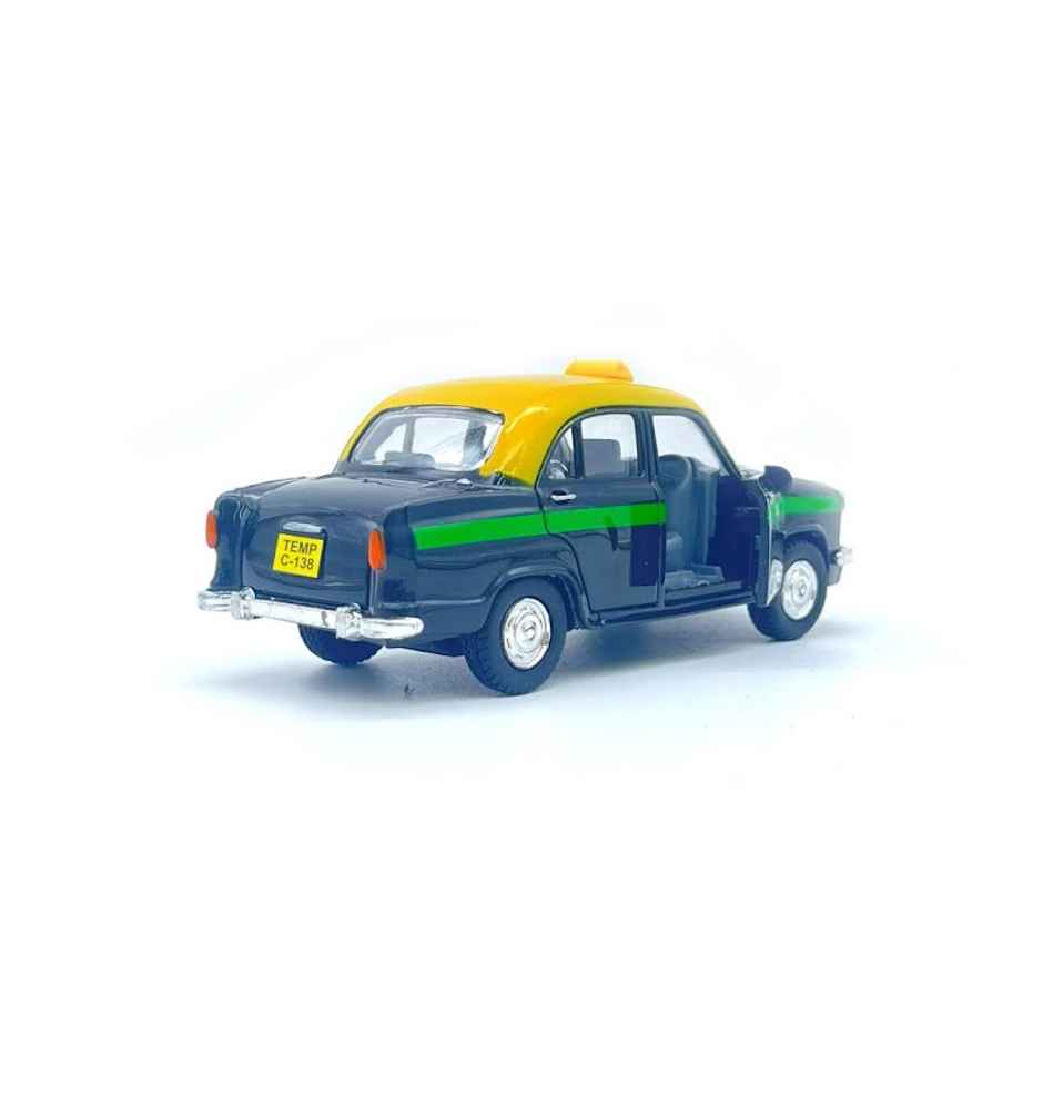 Wheel Force Ambassador Taxi | Pull Back Action | 3yrs + | Openable Door (Colour May Vary)