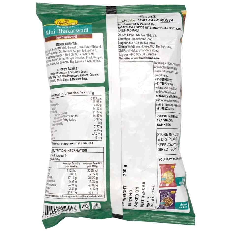 Haldiram's Mini Bhakarwadi