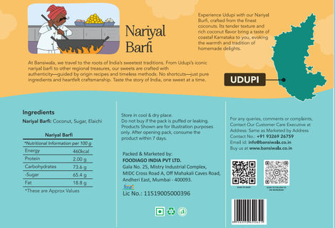 Bansiwala Nariyal Barfi