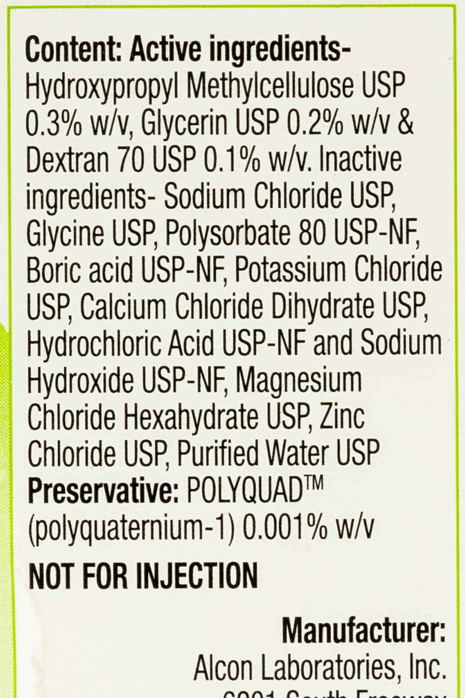 Tears Naturale Forte Eye Drop