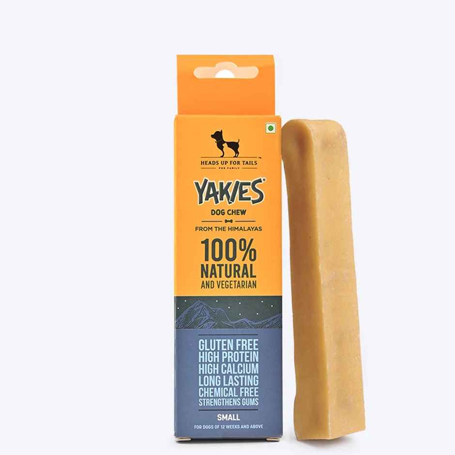HUFT Yakies Chew Bone Dog Treat, SmallMono Carton