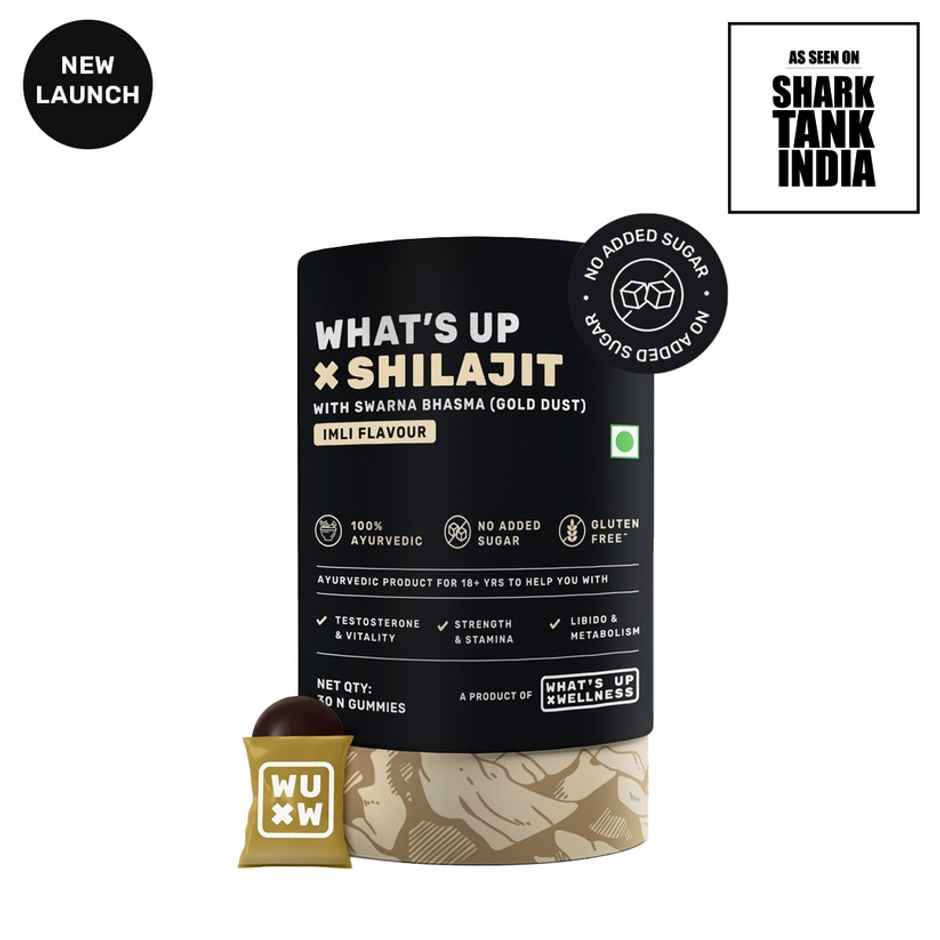 What's Up Wellness Shilajit Gummies | Gold Dust