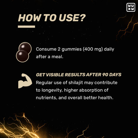 What's Up Wellness Shilajit Gummies - Gold Dust