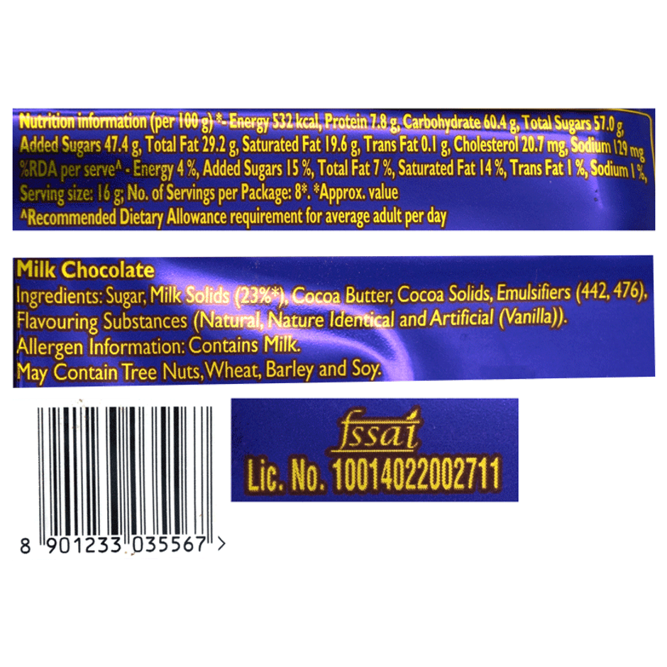 Cadbury Dairy Milk Champion's Pack Chocolate