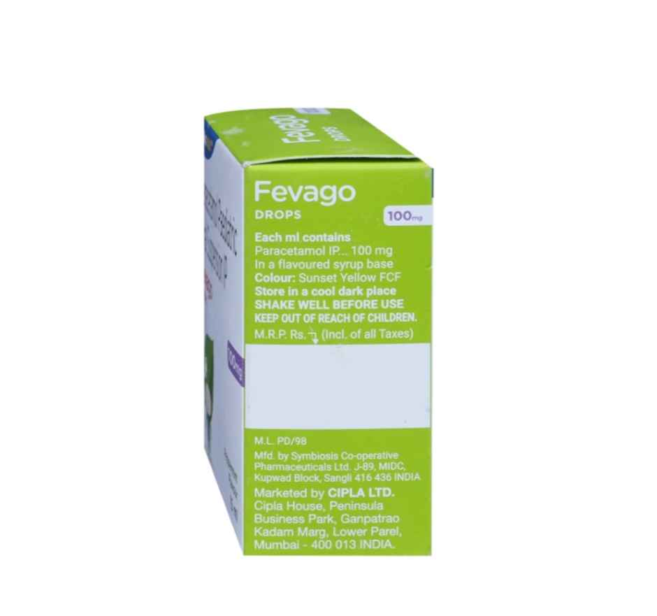 Fevago 100mg Peppermint Flavour  Drop