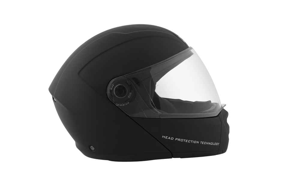 Studds Ninja Elite Flip-up Helmet |Black - M