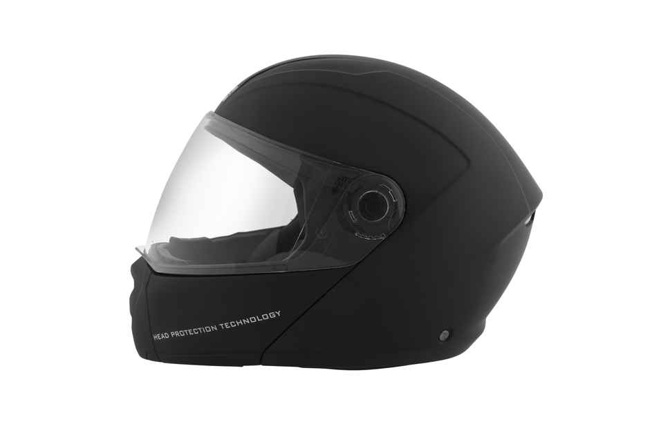 Studds Ninja Elite Flip-up Helmet |Black - M