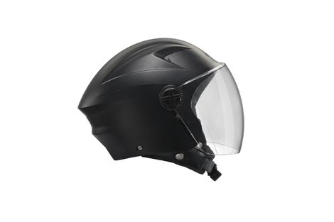 Studds Ray Isi Certified Open Face Motorcycle Helmet For Men And Women With Visor (Black - L)