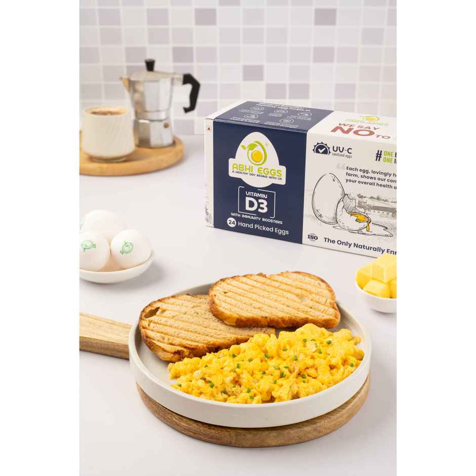 Abhi Vit D3 White Eggs With Immunity Boosters